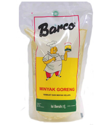 Barco天然椰子油1L環保包裝