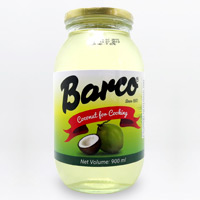 Barco天然椰子油900ml玻璃瓶裝